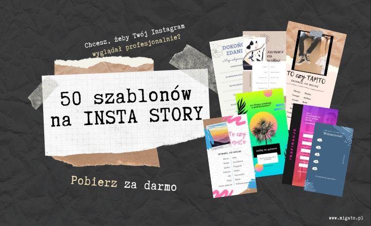 Darmowe plansze na Instagram pobierz za darmo, pobierz instaplansze za darmo. Darmowe grafiki od Migato Media.