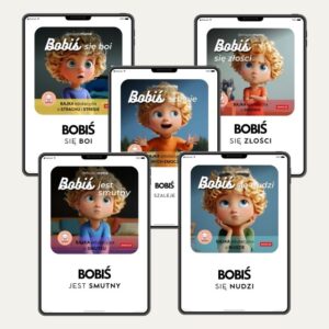 Bobiś | Zestaw 5 Audiobajek o EMOCJACH